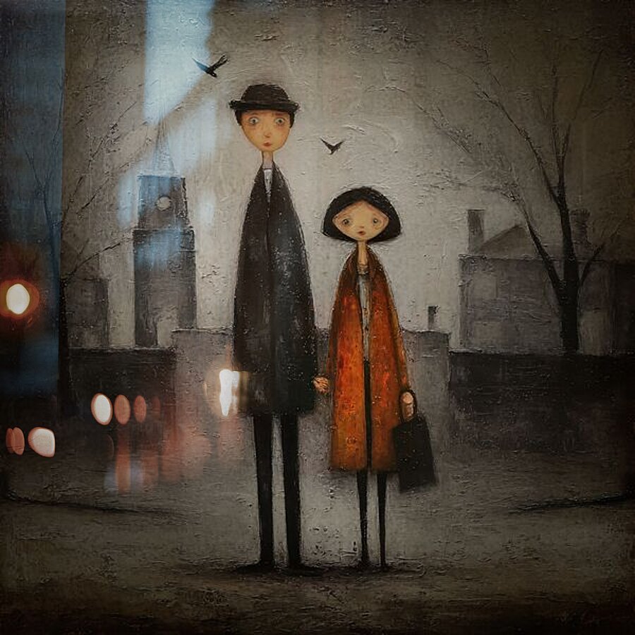 Where the Crows Remember Picture Frame print