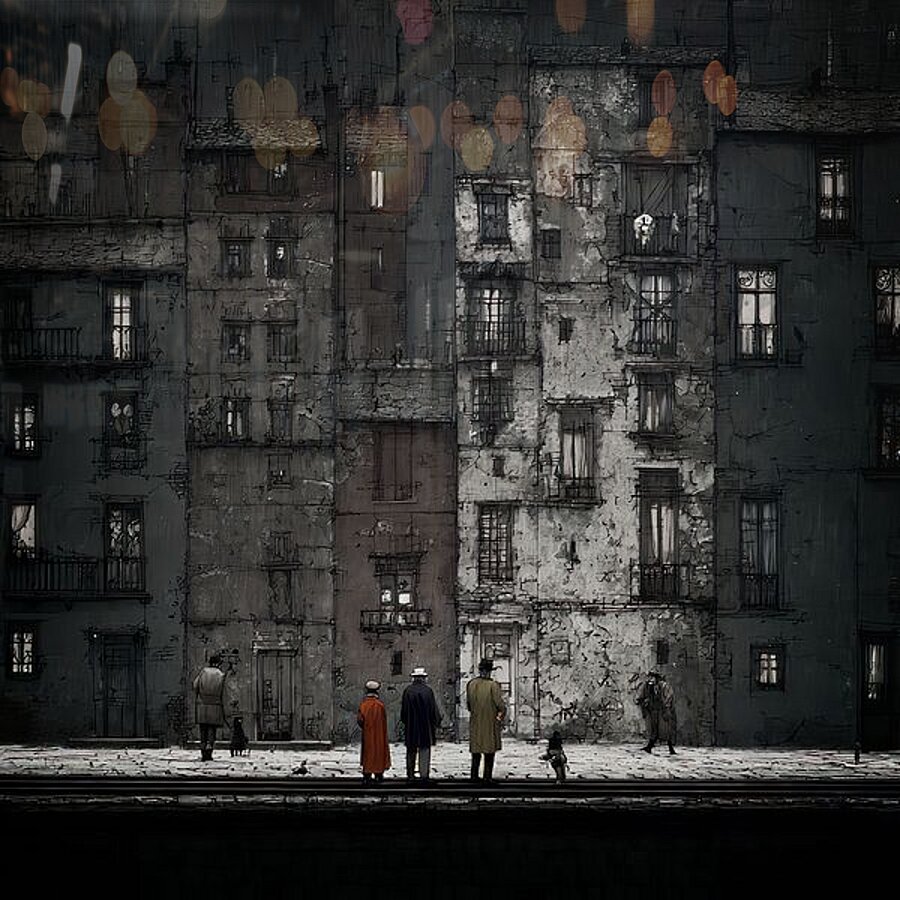 Sanctuary of Cracks Picture Frame print