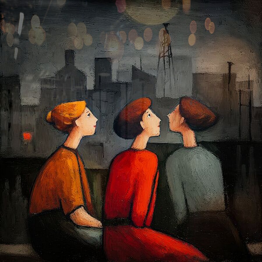 Waiting for Nothing Picture Frame print