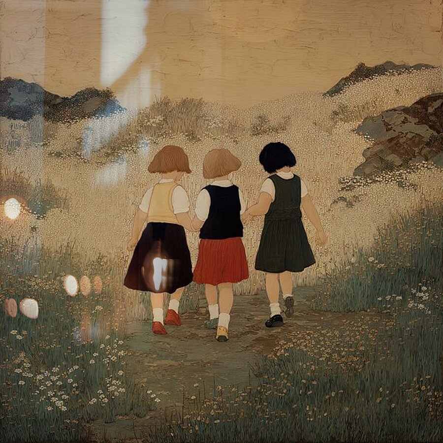 Before We Knew the World Picture Frame print