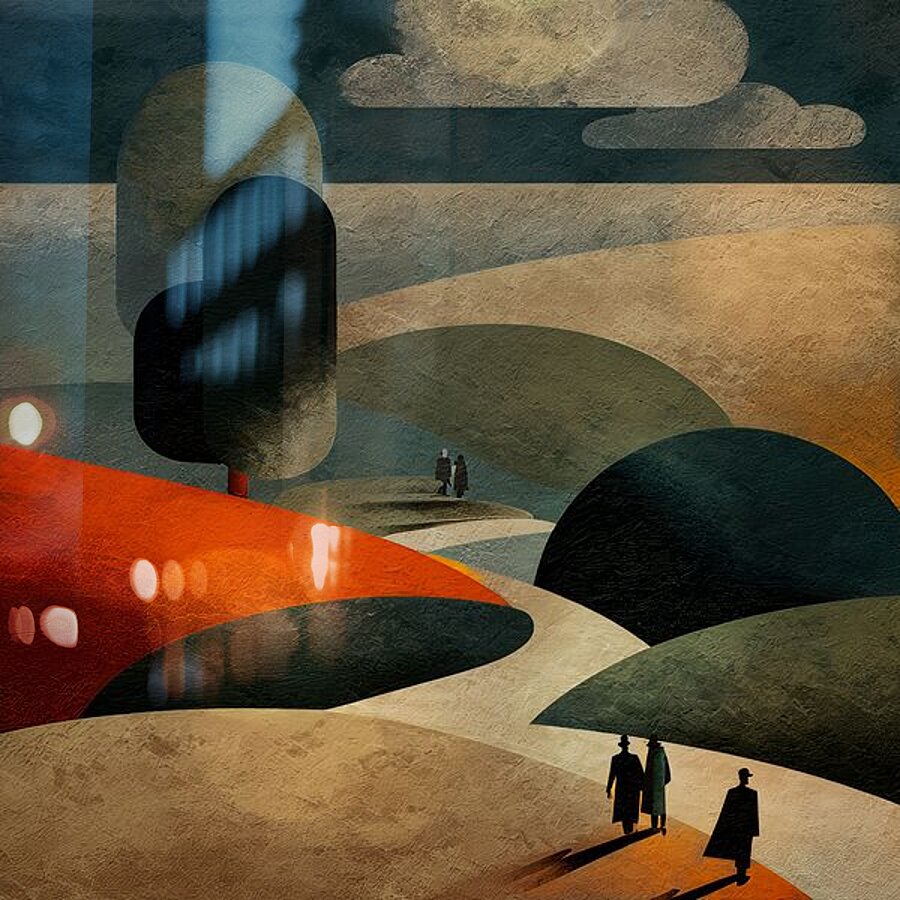 Where the Hills Remember Picture Frame print