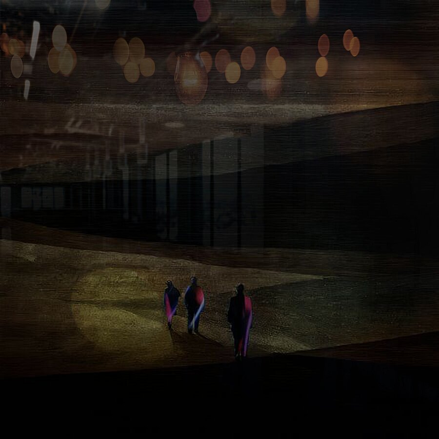 Toward an Unnamed Light Picture Frame print