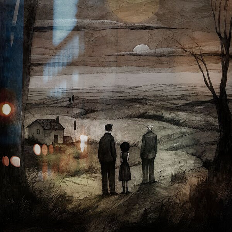 Where the Land Holds Us Picture Frame print