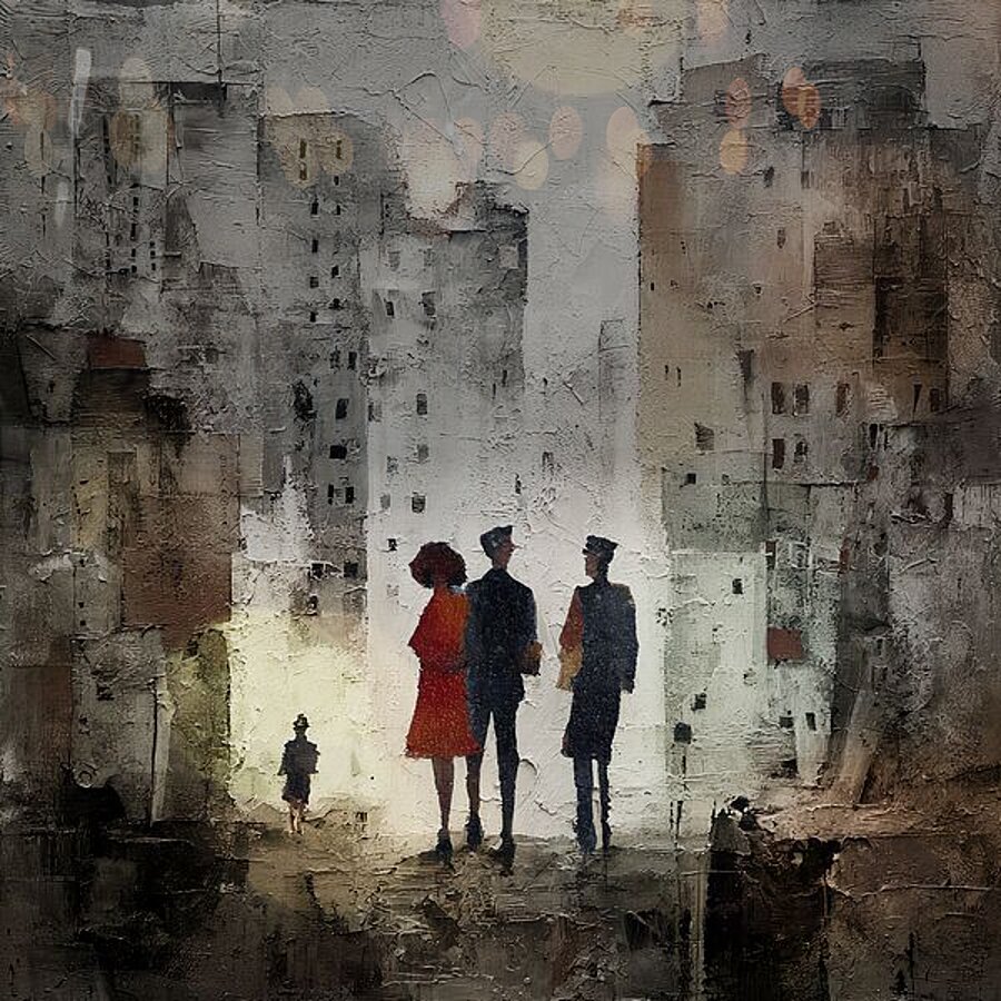 The Weight of Quiet Errors Picture Frame print