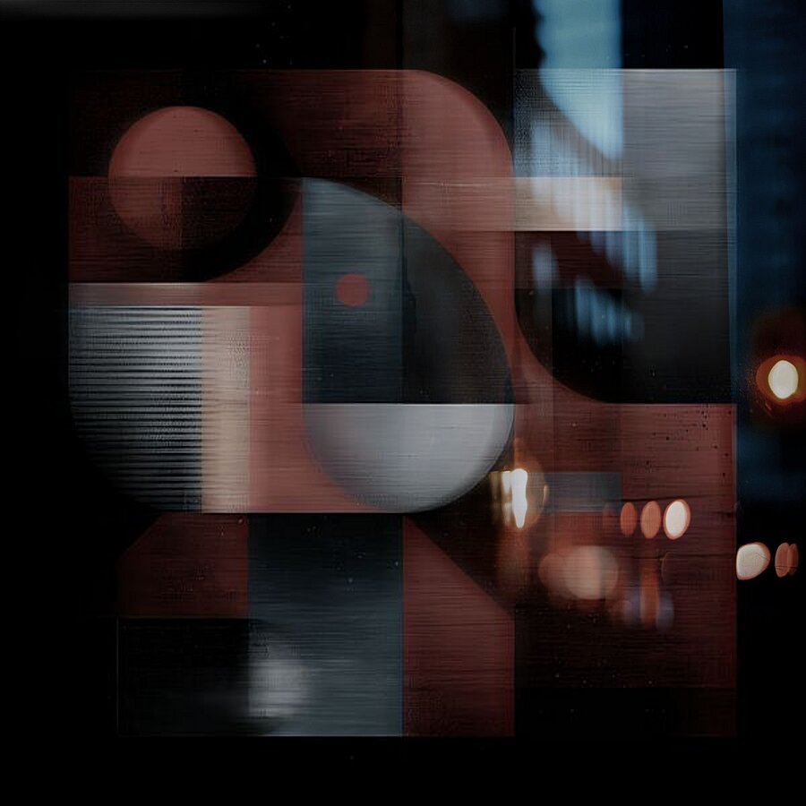 The Geometry of Quiet Picture Frame print