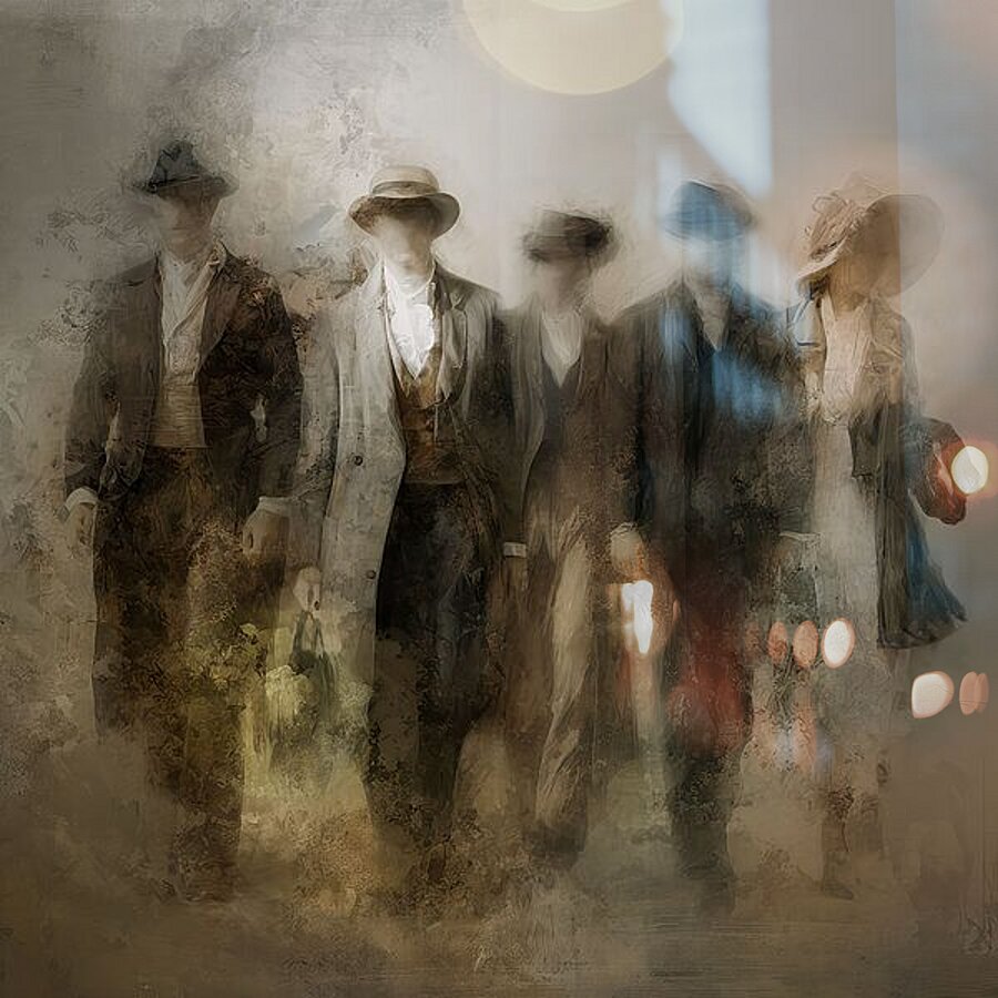 The Unnamed Five Picture Frame print