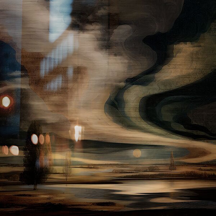 Burnished Silence Picture Frame print