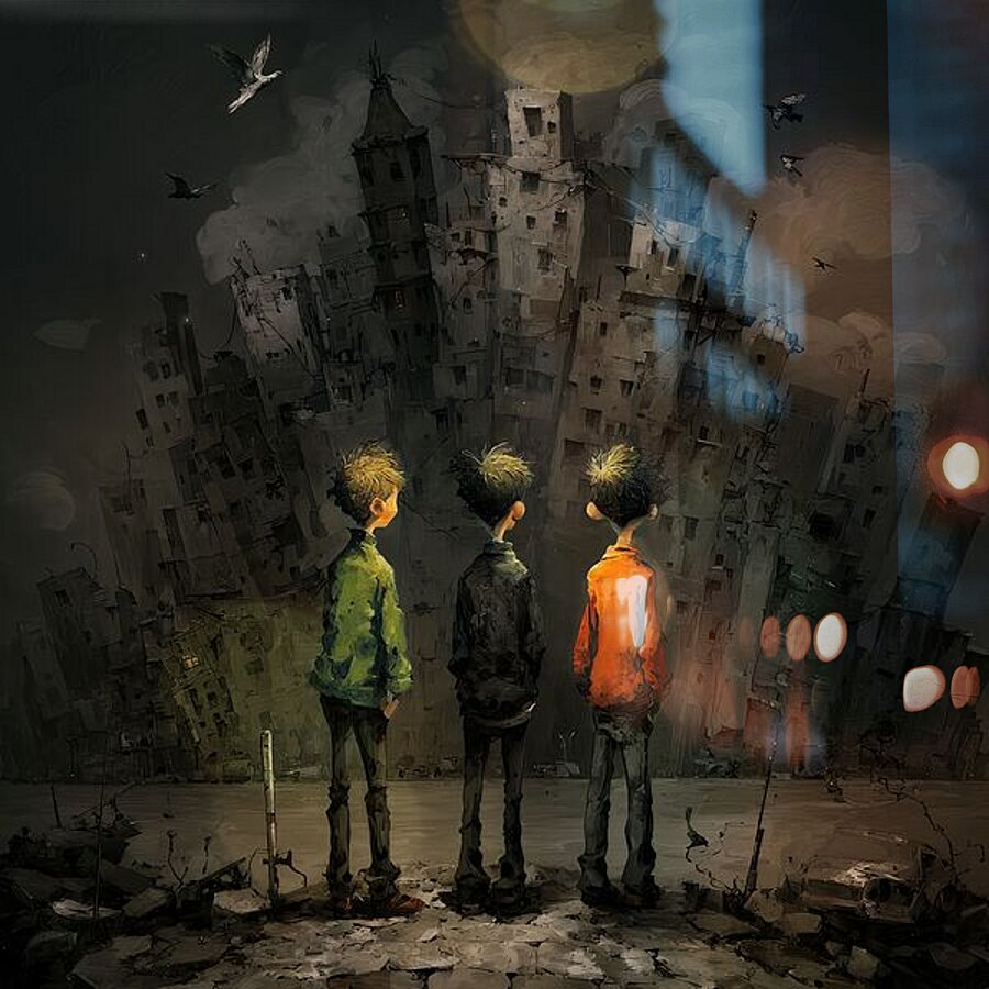 Inheritance of Ruins Picture Frame print