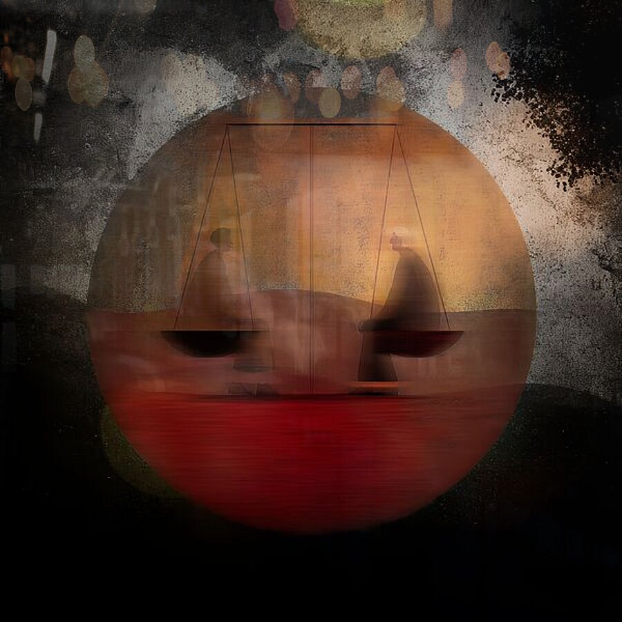 Restorative Balance Picture Frame print