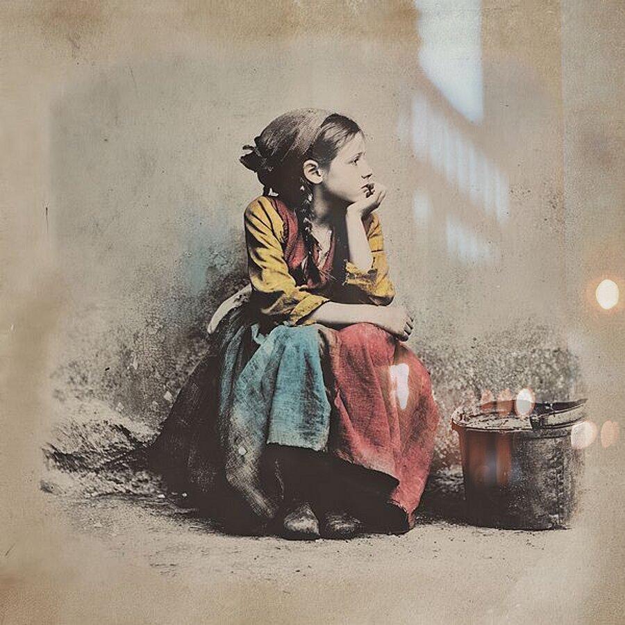 Waiting for Tomorrow Picture Frame print