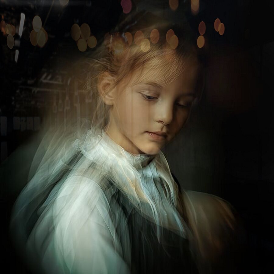 Portrait of a Passing Moment Picture Frame print