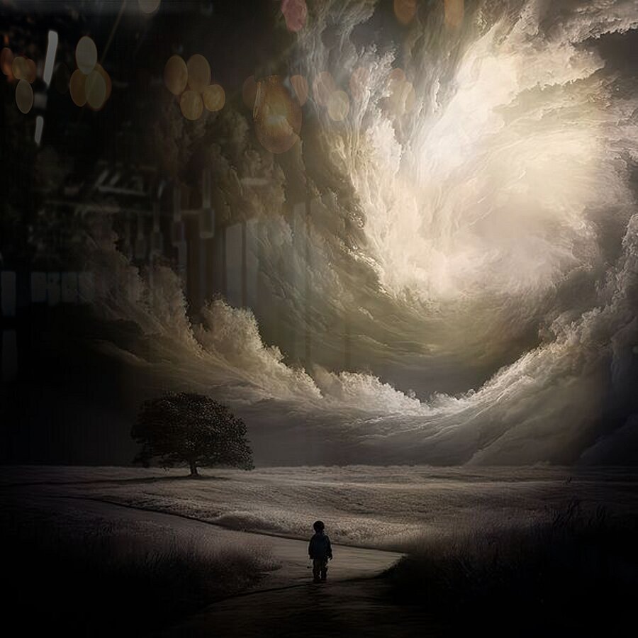 A Small Witness Picture Frame print