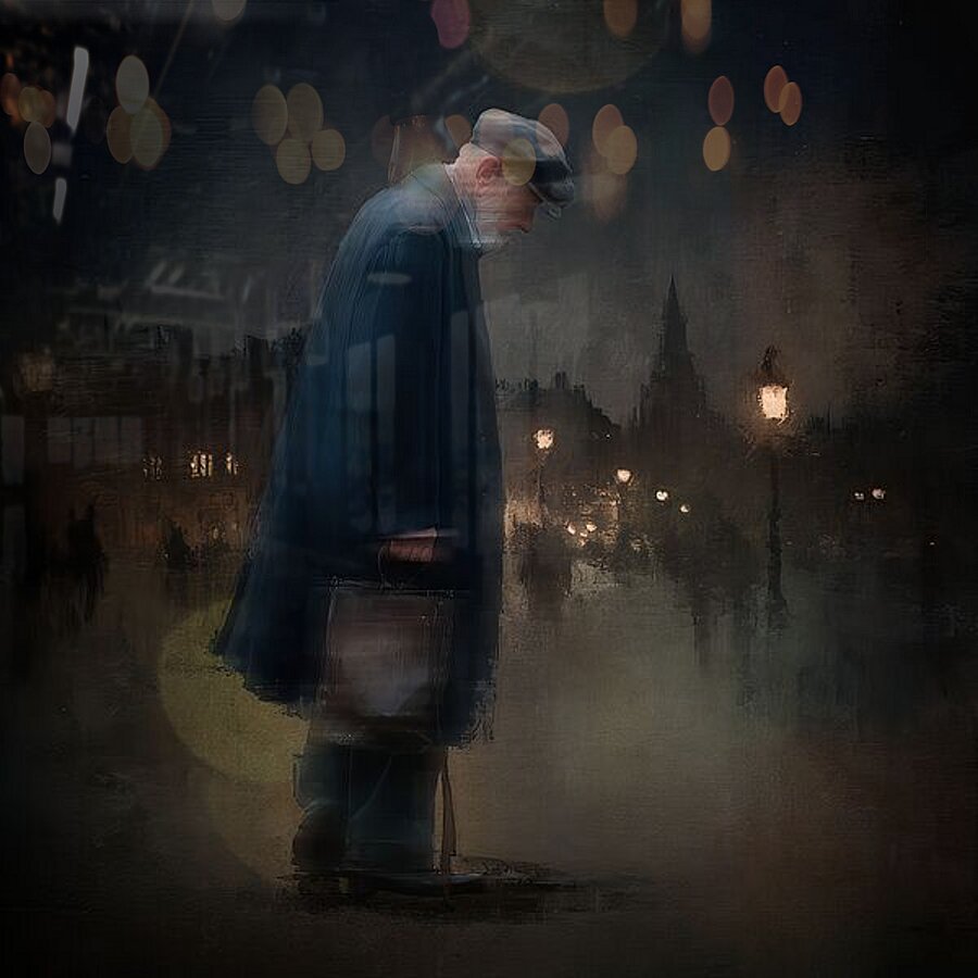 The Weight of Quiet Years Picture Frame print