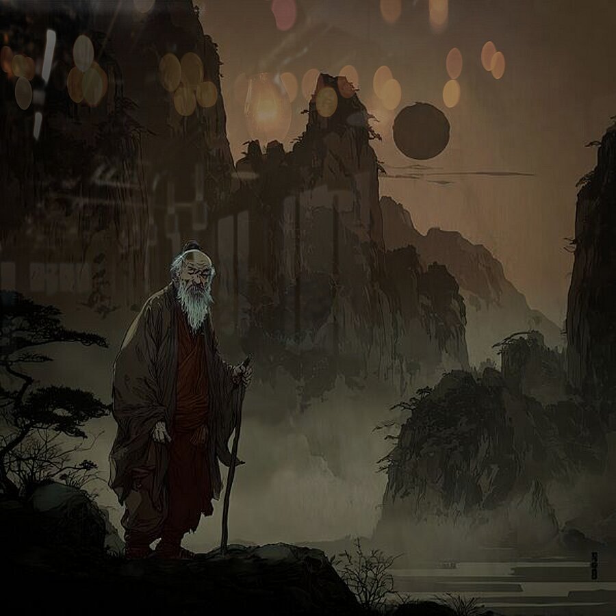 The Long Journey Picture Frame print