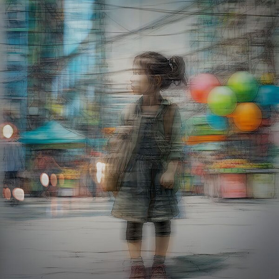 Futures in Color Impression et Cadre photo