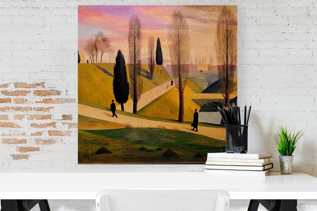 Where Shadows Walk Gently Reproduction