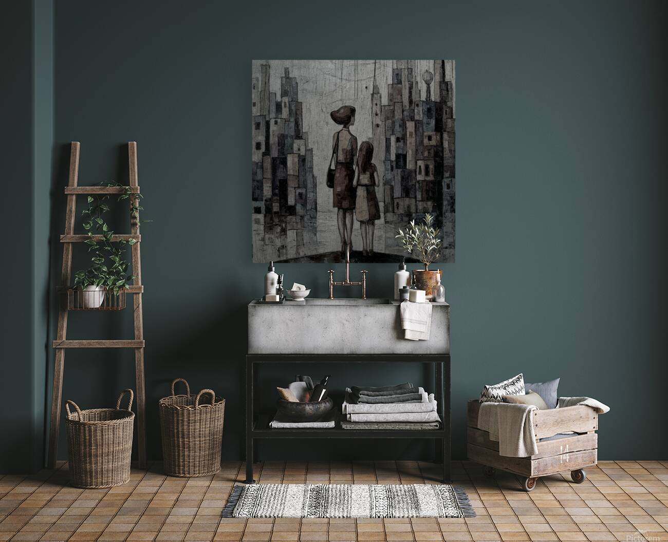 In Her Footsteps Reproduction