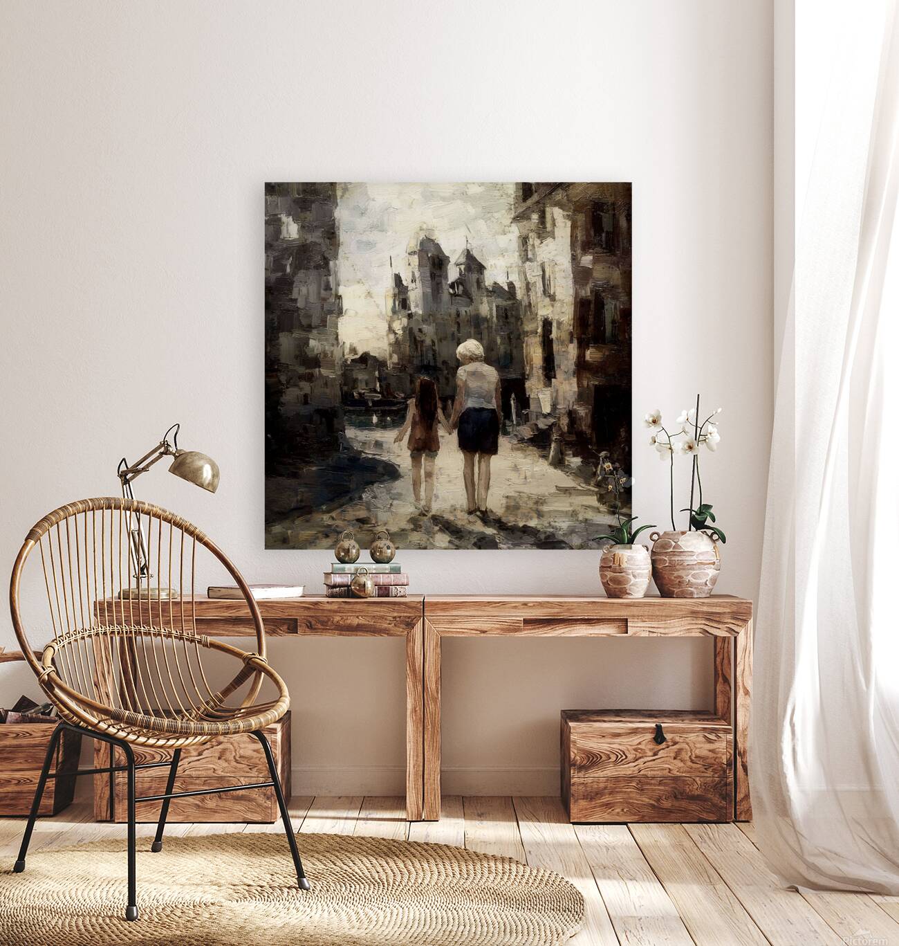 We Were Both Young Reproduction