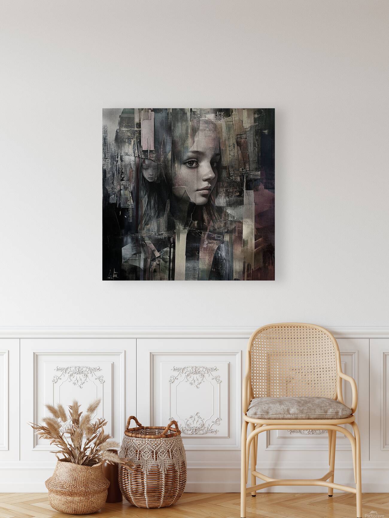 The Past Behind Me Reproduction