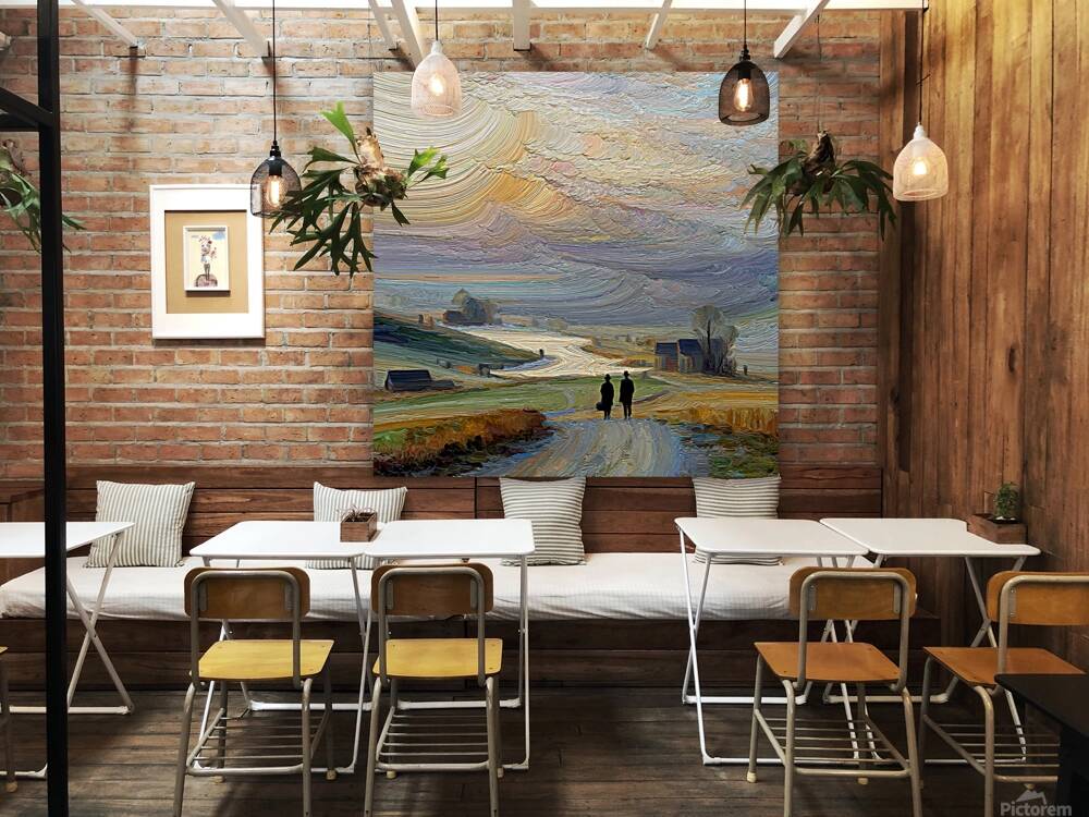 Beneath Painted Skies Reproduction