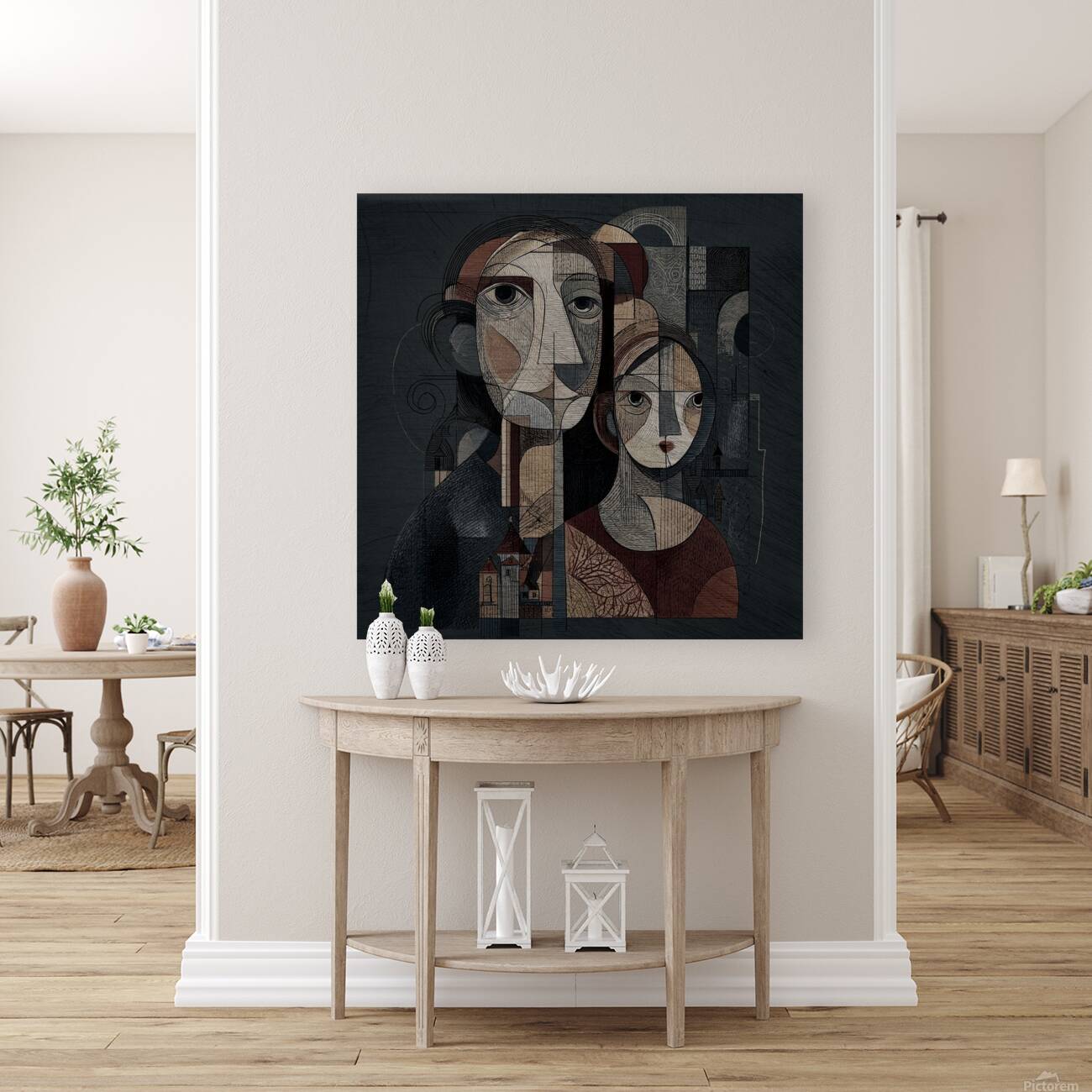 The Geometry of Memory Reproduction