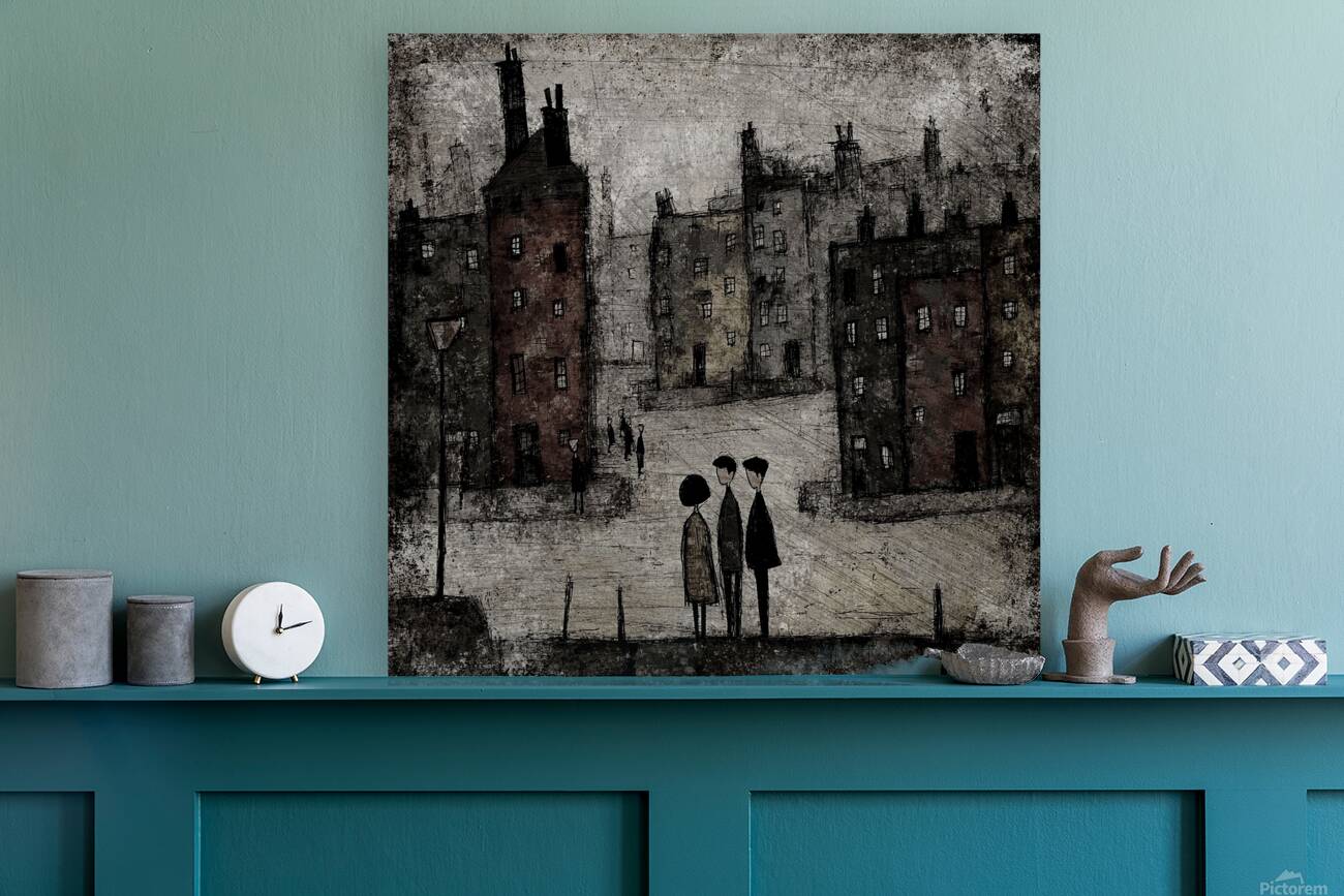 In The Courtyard Reproduction