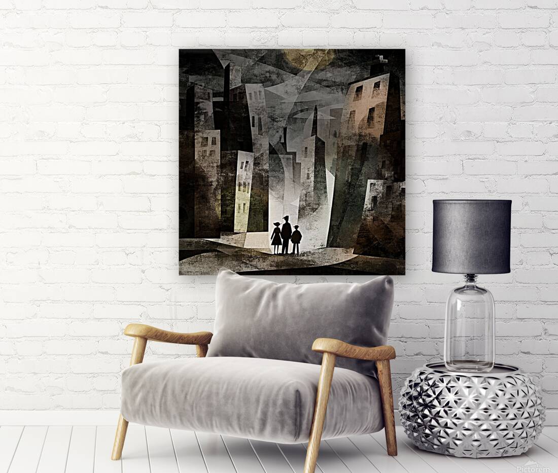 Between Crooked Towers Reproduction