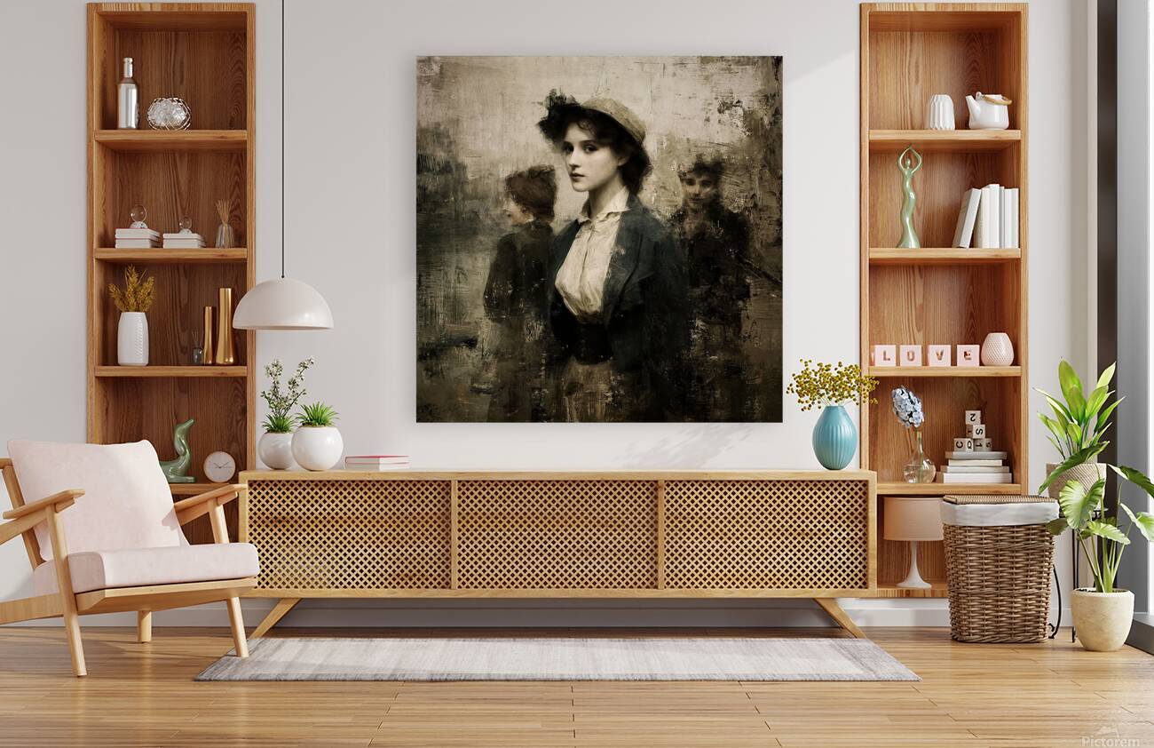 Painted in Shadows Reproduction