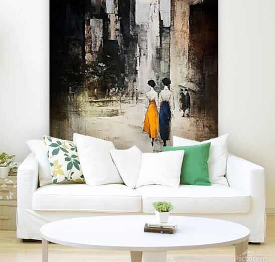 Gold and Blue Reproduction