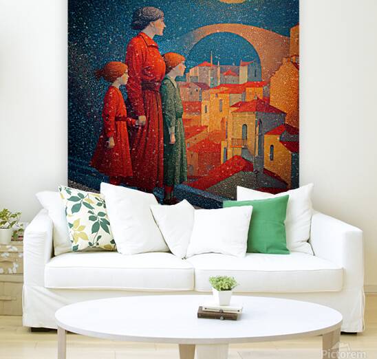 The Joy of Falling Snow Reproduction