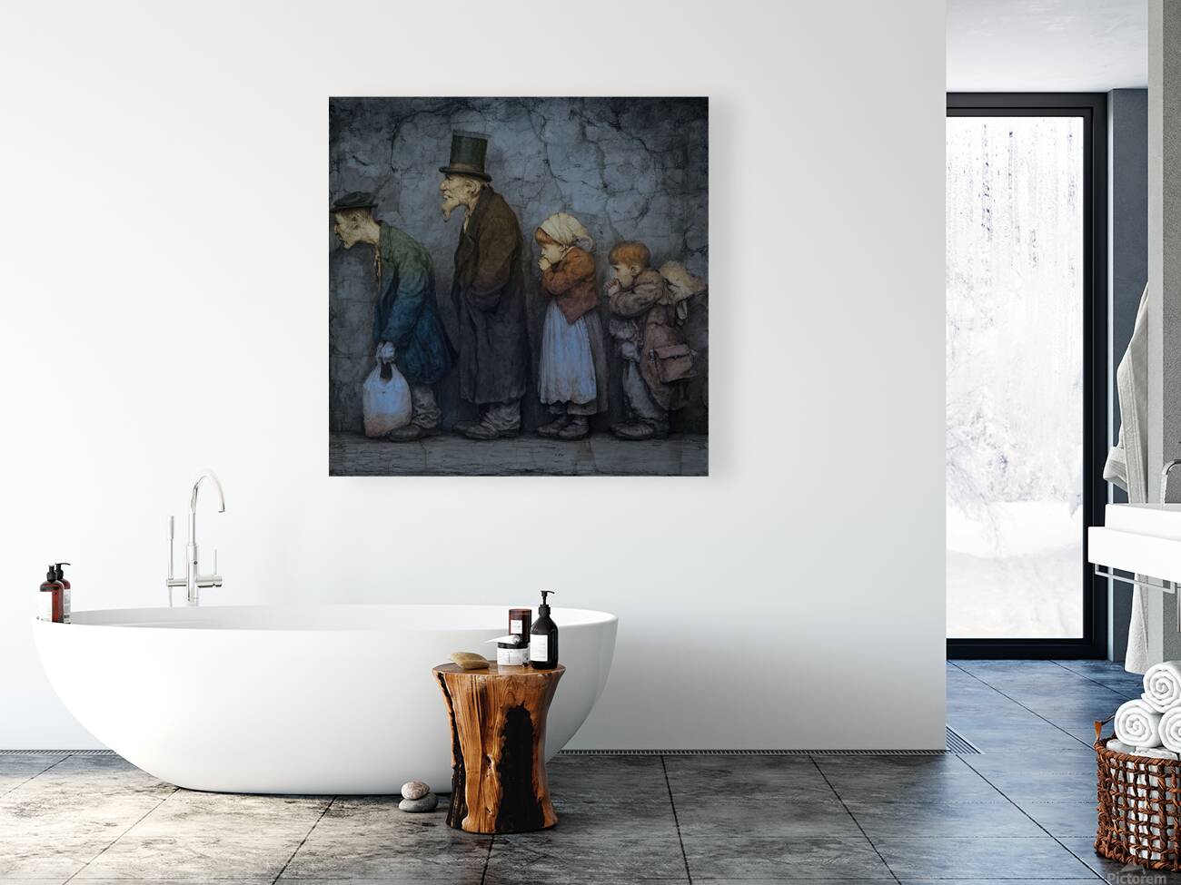 The Line We Stand In Reproduction