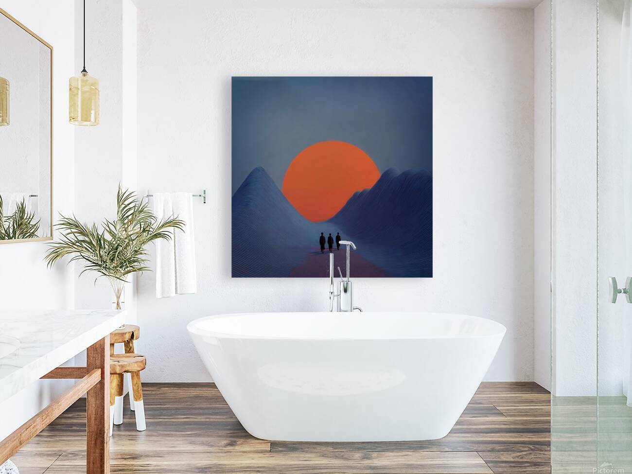 Beneath a Watching Sun Reproduction