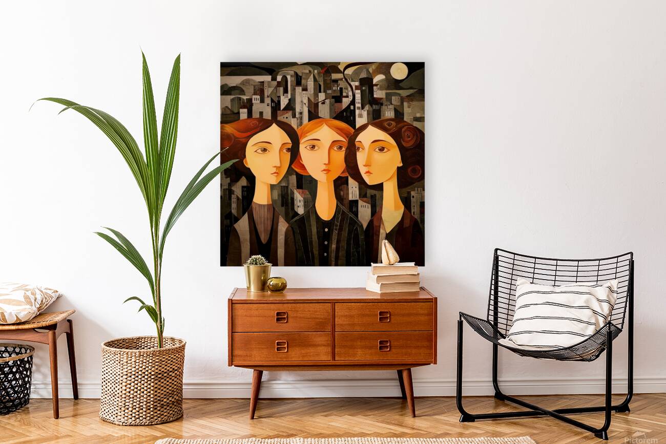 City of Three Minds Reproduction