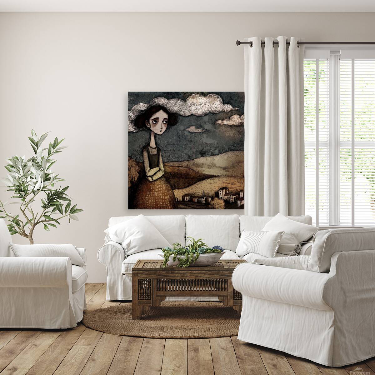 Cloud Bound Thoughts Reproduction