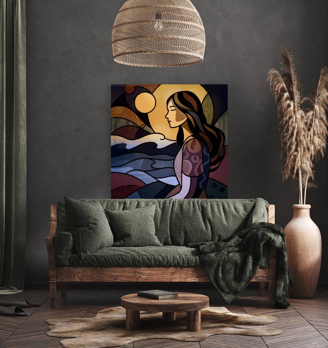 Painted Stillness Reproduction