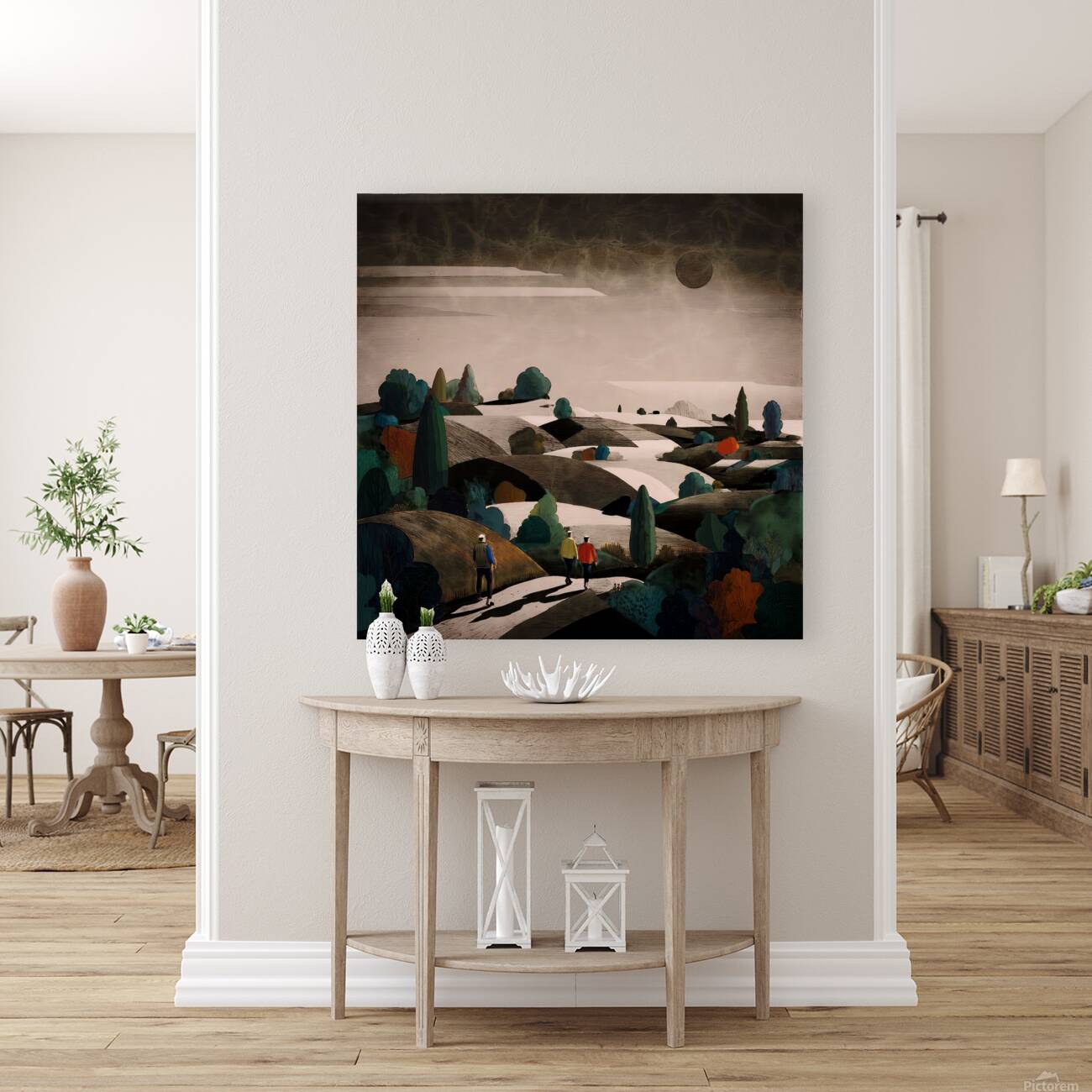 A Quiet Walk Reproduction