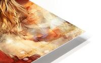Draped in Fire HD Metal print