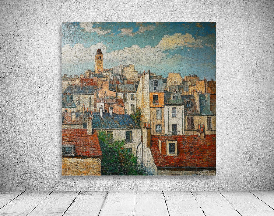 A Symphony of Rooftops Wall Preview