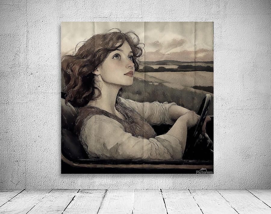 She Drives Through Poetry Wall Preview