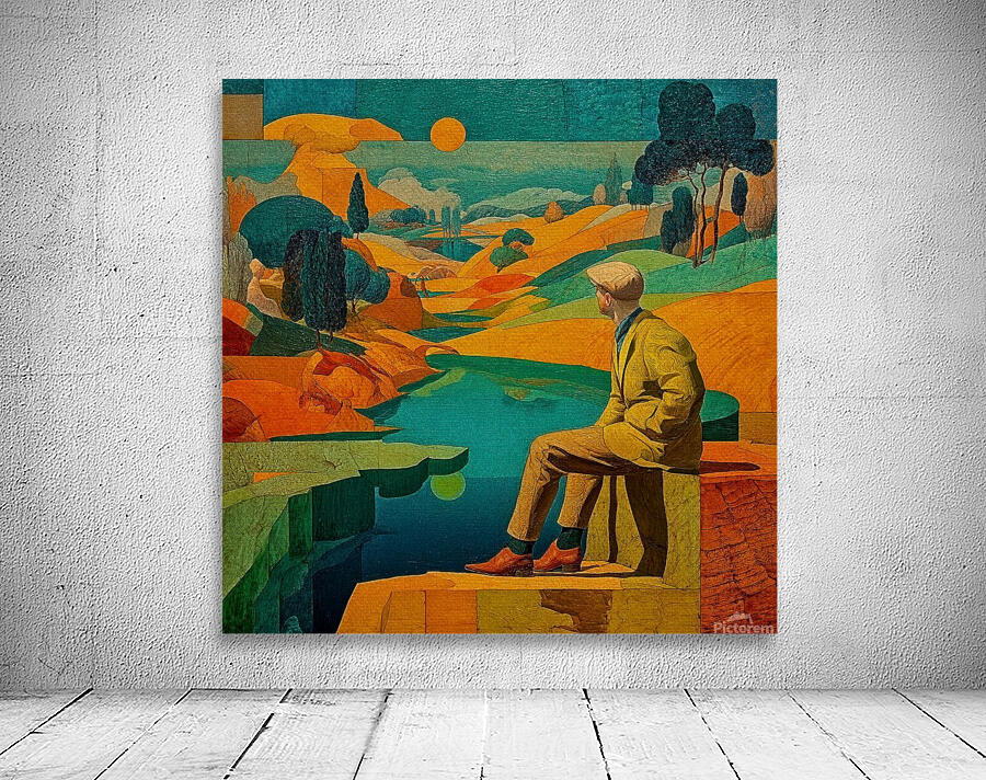 Beneath a Turquoise Sky Wall Preview