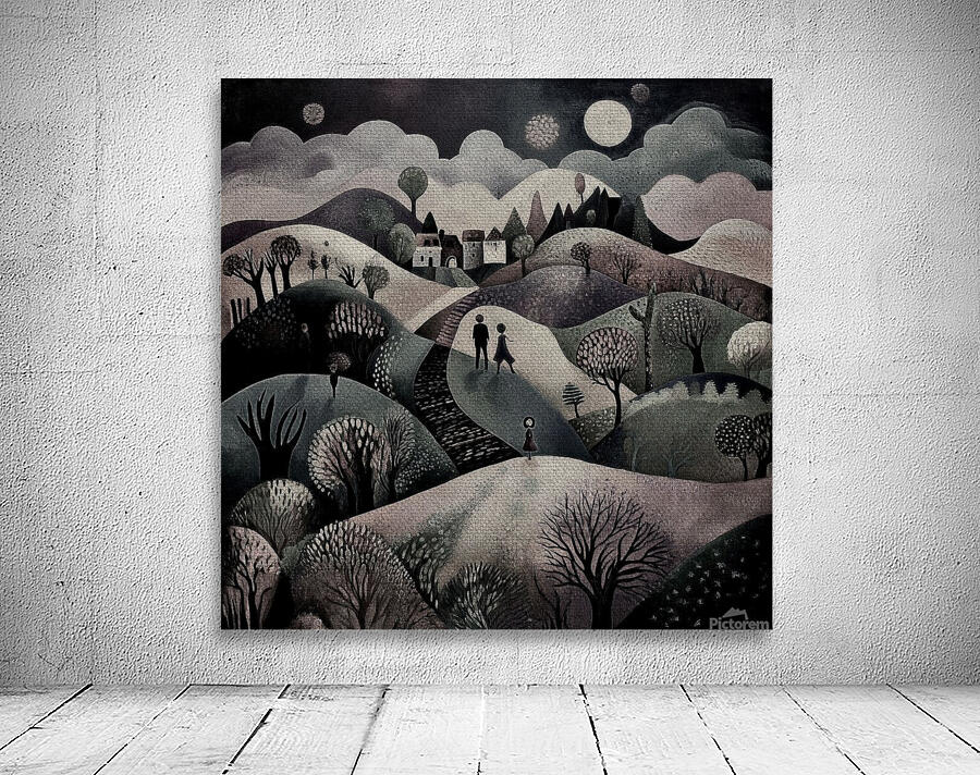 When Shadows Wander Wall Preview