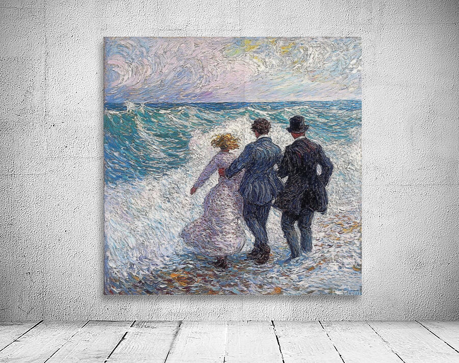 Through Painted Oceans Wall Preview