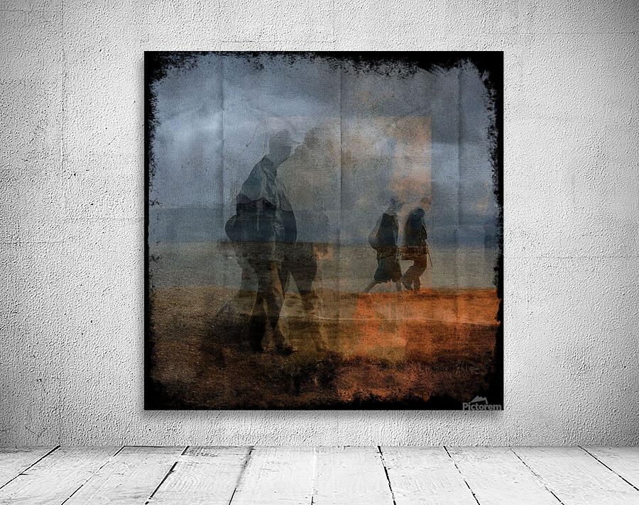 Fading Footsteps Wall Preview