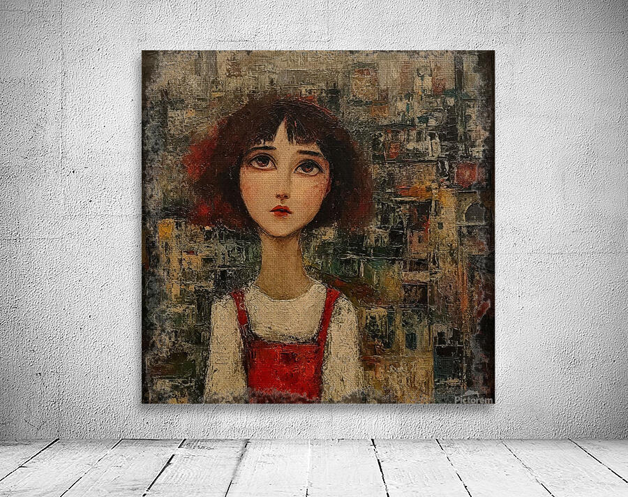 Among Ghost Towers Wall Preview