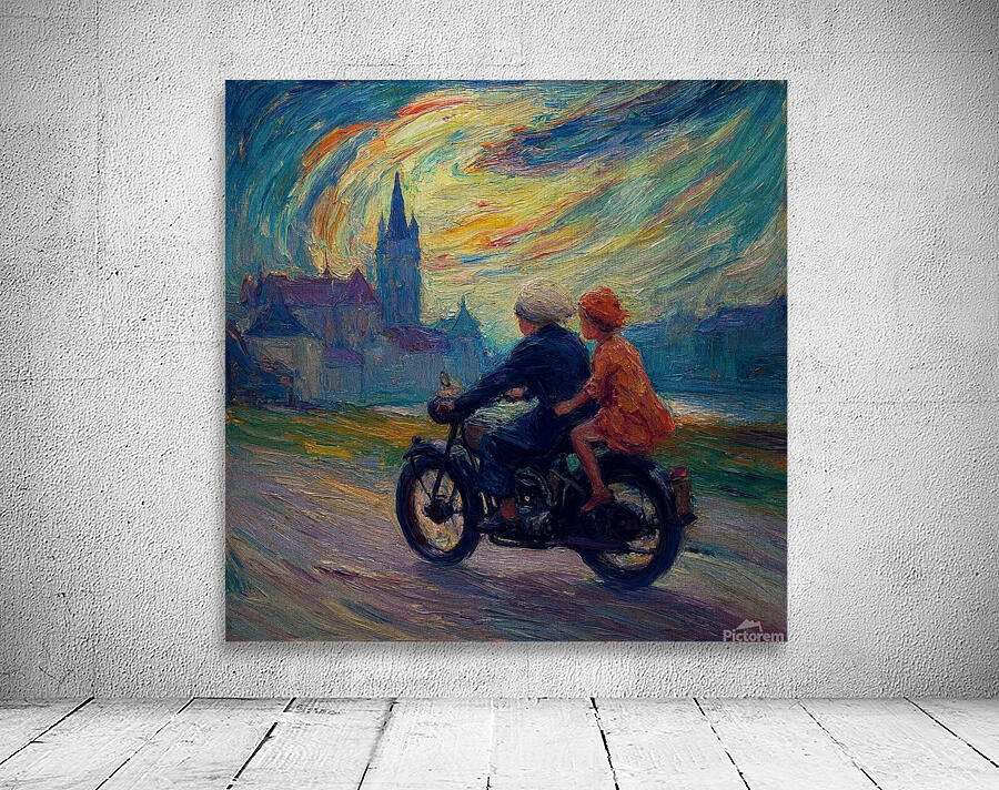 On Painted Roads Wall Preview