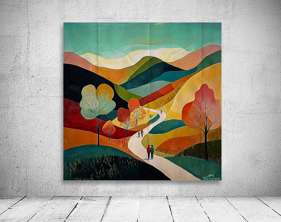 Where the Colors Lead Wall Preview