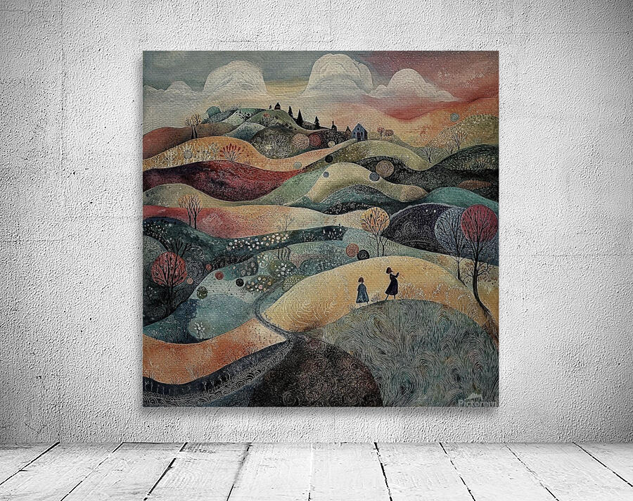 Wandering Spirits Wall Preview