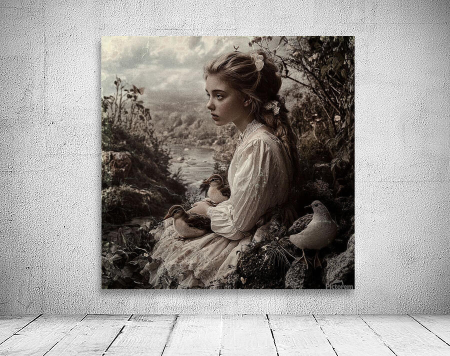 The Girl Who Spoke to Birds Wall Preview