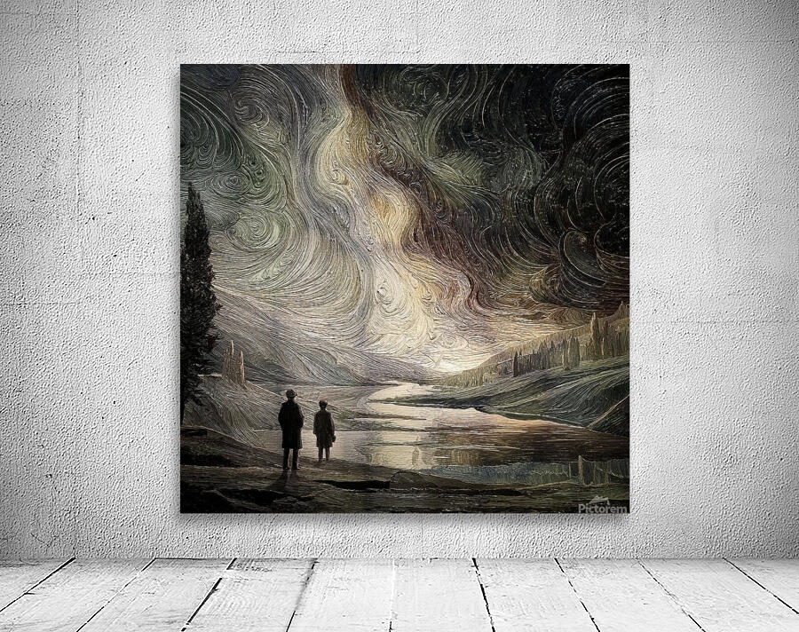 Swirling Light Wall Preview