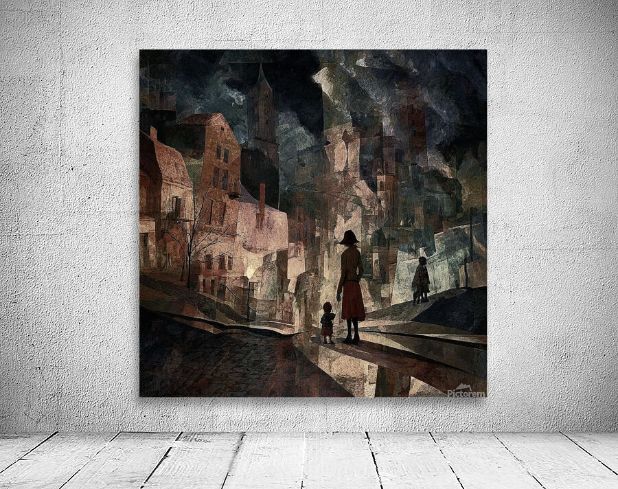 Fractured Horizons Wall Preview